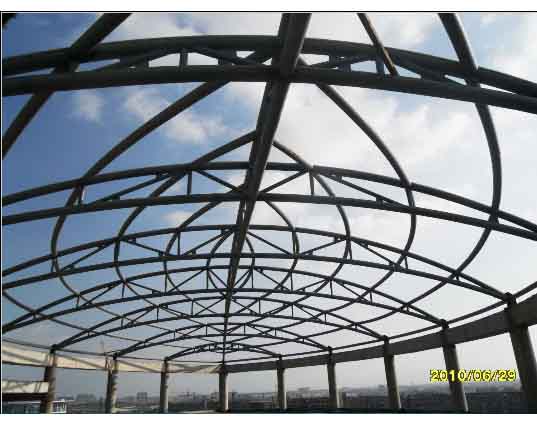 赤水中煤朔州宾馆管桁架工程